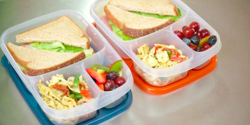 Review of EasyLunchboxes ELB2SET Lunch Box Containers Set
