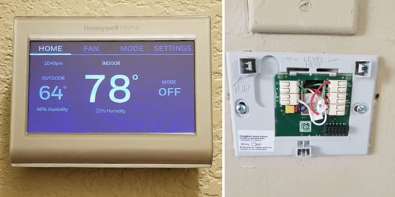 Honeywell Home RTH9600WF Smart Color Thermostat in the use - Bestadvisor