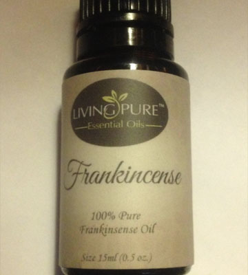 Review of Living Pure Essential Oils 100% Natural & Organic Frankincense Essential Oil