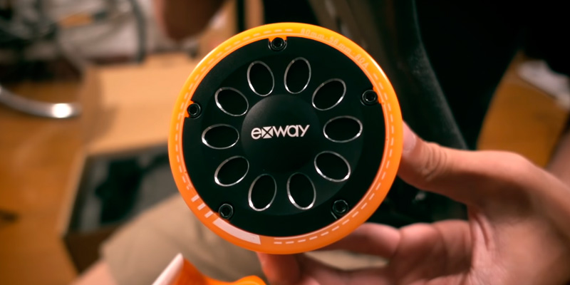 Exway X1 Waterproof/Dust-Proof/Anti-Collision in the use