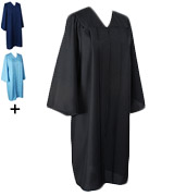 GraduationService Unisex College Graduation Gown Only Matte Finished
