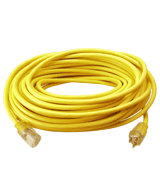 Southwire 2588SW0002 50-Foot 12/3 Outdoor Extension Cord with Lighted End