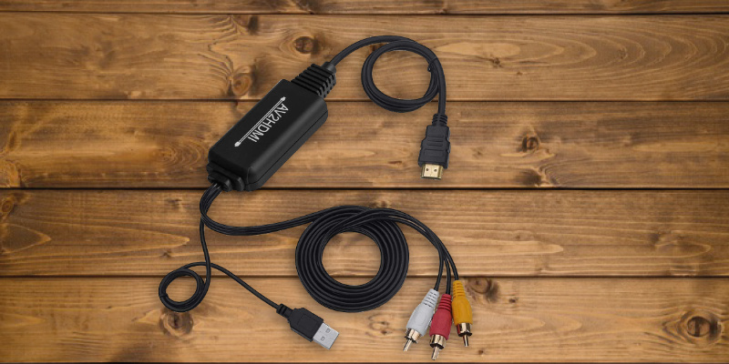 Review of Anber-Tech (5582645063) RCA to HDMI Converter