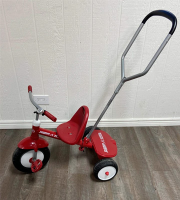 Review of Radio Flyer Deluxe Steer & Stroll for 2-5 Years Old Kids Trike