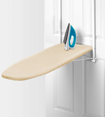 Review of HOMZ 4785025 Over-the-Door Steel Top Ironing Board with Free Set of Dryer Balls