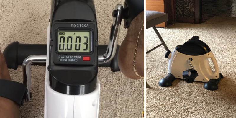 Review of Hausse Portable Mini Exercise Peddler with LCD Display