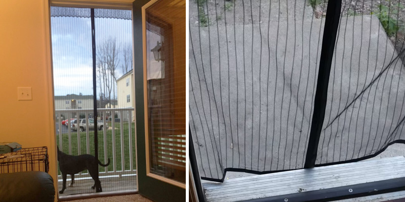 Review of Sentry Screens IHLSMS2880BL Reinforced Magnetic Screen Door
