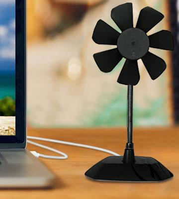 Review of Arctic Breeze USB Desktop Fan with Flexible Neck