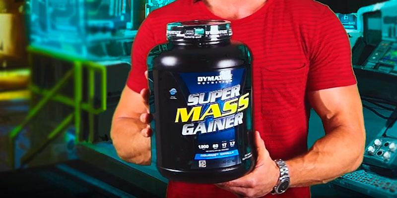 Dymatize Nutrition Super Mass Gainer in the use