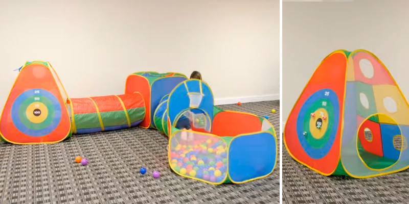 Review of Hide N Side 5pc Kids Ball Pit Tents and Tunnels