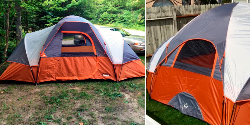 Review of CORE 40004 9 Person Extended Dome Tent