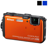Nikon AW100 (26292) Waterproof Digital Camera with GPS and Full HD 1080p
