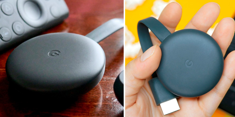 Google Chromecast (3rd Generation) Streaming Media Player in the use