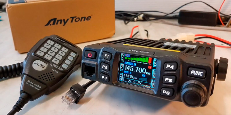 Review of AnyTone AT-778UV Dual Band Transceiver Mobile Radio VHF/UHF