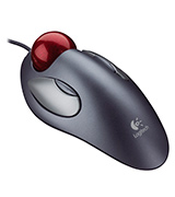 Logitech Trackman Marble Wired USB Ergonomic Mouse