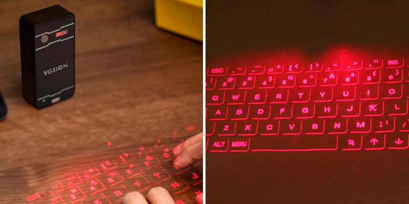 Review of VGSION VG-001-KYW Virtual Laser Projection Keyboard