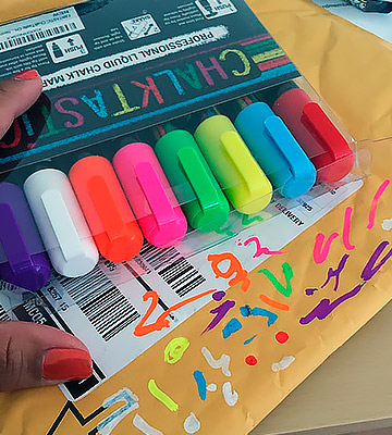 Review of Chalktastic Chalk Markers