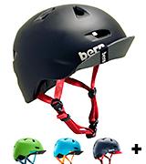 Bern Brentwood (VM3MBKVLXL) Summer Helmet with Flip Visor