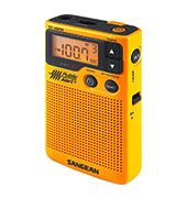 Sangean DT-400W AM/FM Digital Weather Alert Pocket Radio