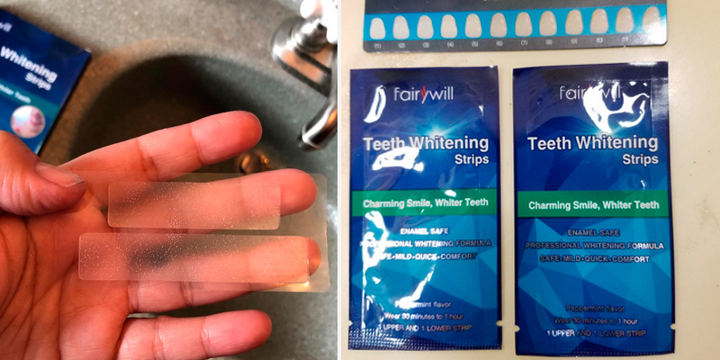 Review of Fairywill Teeth Whitening Strips Professional Kit with Non-Slip Tech Safe