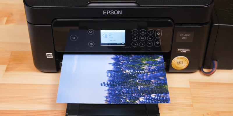 Epson XP-4100 Expression Home Wireless Color Printer in the use - Bestadvisor