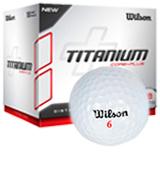 Wilson Titanium 18-pack Golf Balls