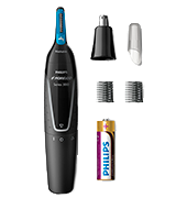 Philips Norelco NT3000/49 3000 Nose trimmer with 6 pieces for eyebrows