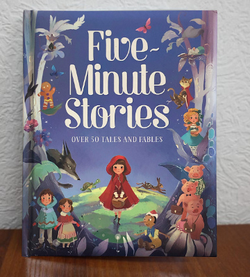 Review of Cottage Door Press Hardcov er Five-minute Stories: Over 50 Tales and Fables
