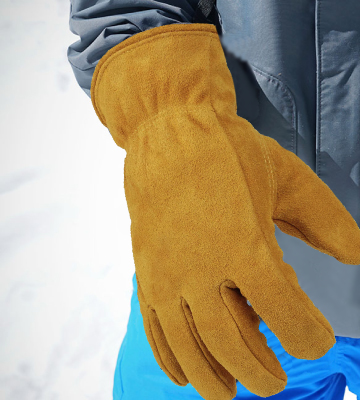 Review of OZERO Cold Proof Leather Winter Work Glove