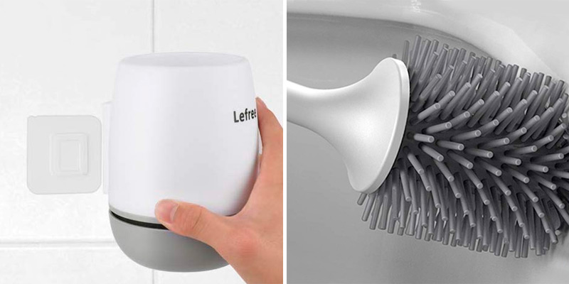 Review of Lefree Silicone Toilet Brush and Holder