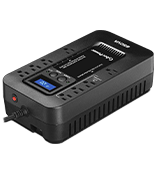 Cyberpower EC650LCD Ecologic Battery Backup & Surge Protector UPS System