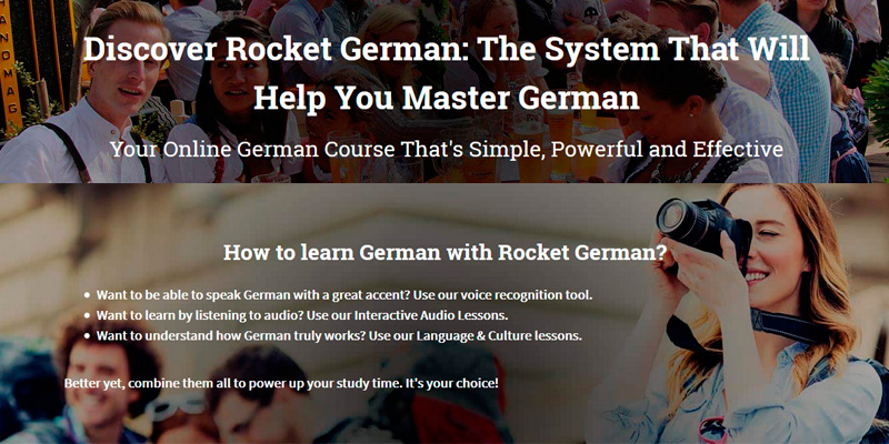 Review of Rocket Languages Online German Course