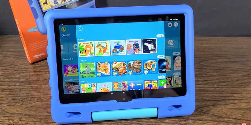 Review of Amazon Fire HD 10 Kids tablet 1080p Full HD, 32 GB