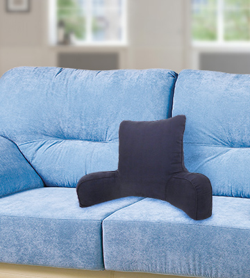 Review of Arlee 19-25525ECB Suede Oversized Bedrest Lounger Pillow