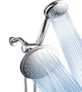 DreamSpa 3-way 8-Setting Rainfall Shower Head and Handheld Shower Combo
