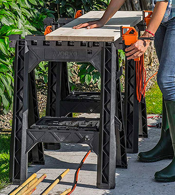 Review of WORX WX065 Clamping Sawhorse Pair