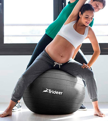 Review of Trideer Extra Thick Exercise Ball