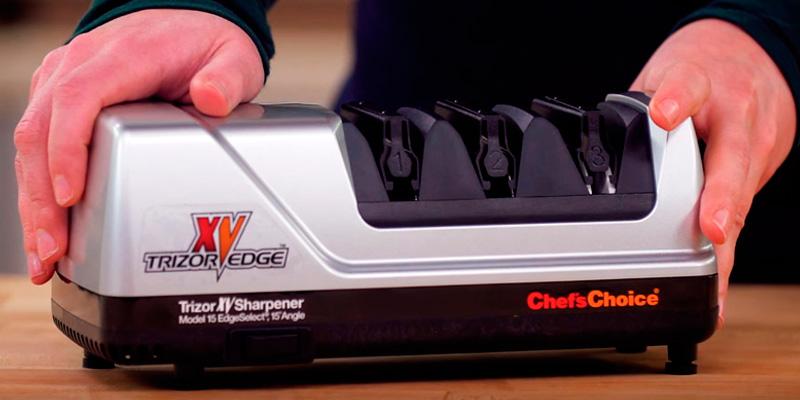 Detailed review of Chef's Choice 15 Trizor XV EdgeSelect Electric Knife Sharpener