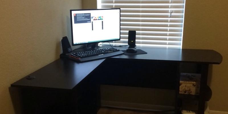 Review of Altra Dakota L-Shaped Desk with Bookshelves