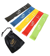 Fit Simplify 5-Band Set Resistance Loop Exercise Bands