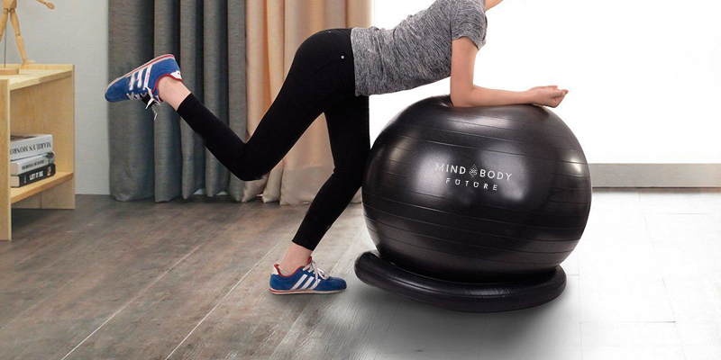 Review of Mind Body Future Premium Grade Exercise Ball & Stability Ring