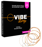 VIBE Strings 80/20 Bronze Acoustic Guitar Strings