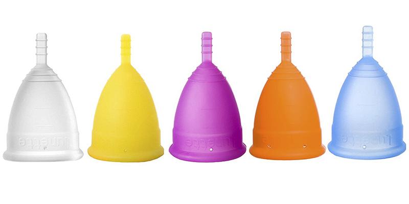 Lunette Model 2 Menstrual Cup in the use