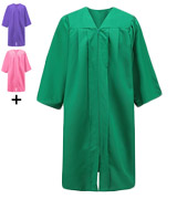 Robe Depot Unisex Premium Matte Graduation Gown