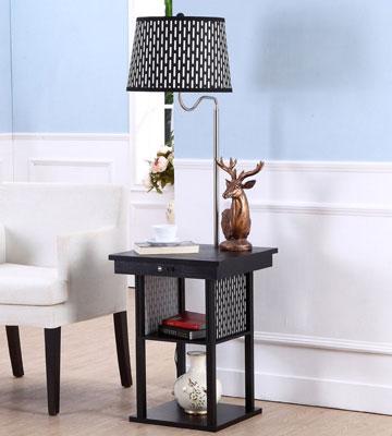 Review of Brightech Floor Lamp with Table