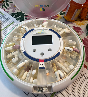 EMP EZIMEDPIL 6 Dosage Templates Automatic Pill Dispenser - Bestadvisor