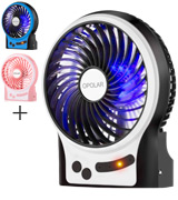 OPOLAR Quiet Desk Fan for Boating,Travel,Camping