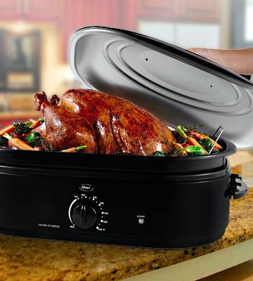 Review of Oster CKSTRS18-BSB Roaster Oven with Self-Basting Lid
