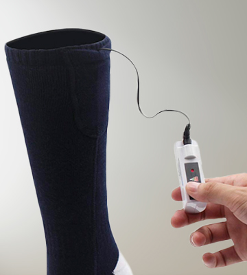 Review of QILOVE 3.7V Heated Socks Electric Rechargeable Battery