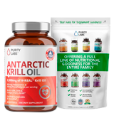 Purity Labs (2000mg) Pure Antarctic Krill Oil Supplement